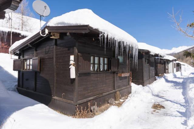Lo Chalet Dello Sciatore Villa Borgata Sestriere Exterior foto
